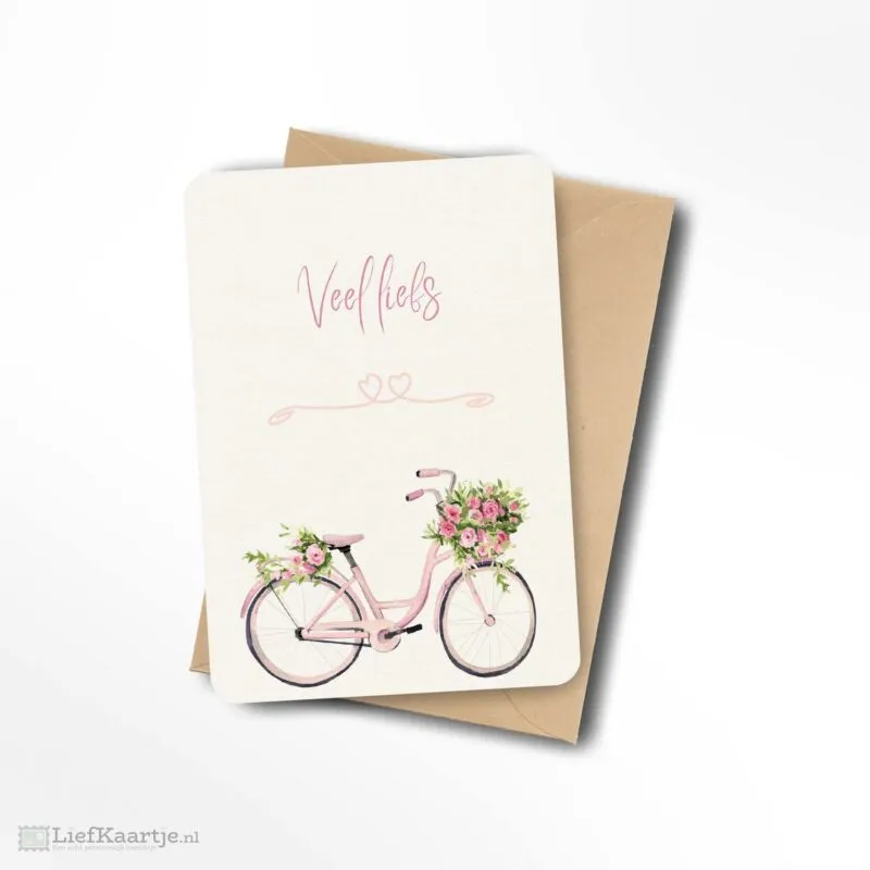 fiets veel liefs