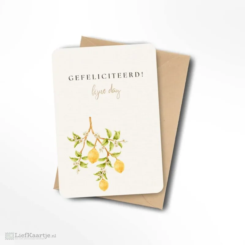 gefeliciteerd fijne dag