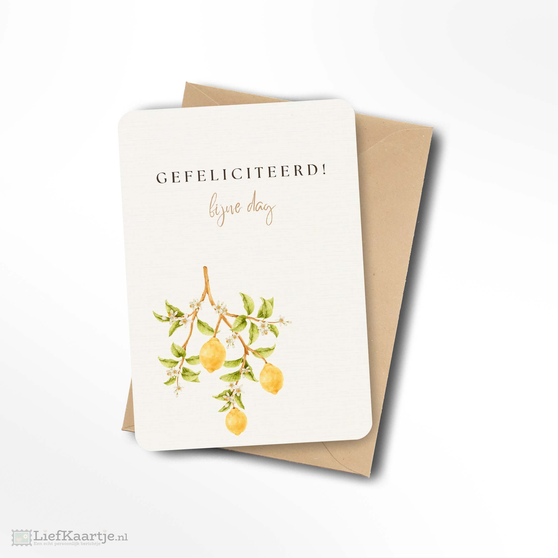 gefeliciteerd fijne dag