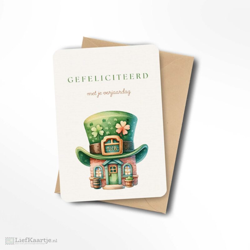 gefeliciteerd met je verjaardag pub