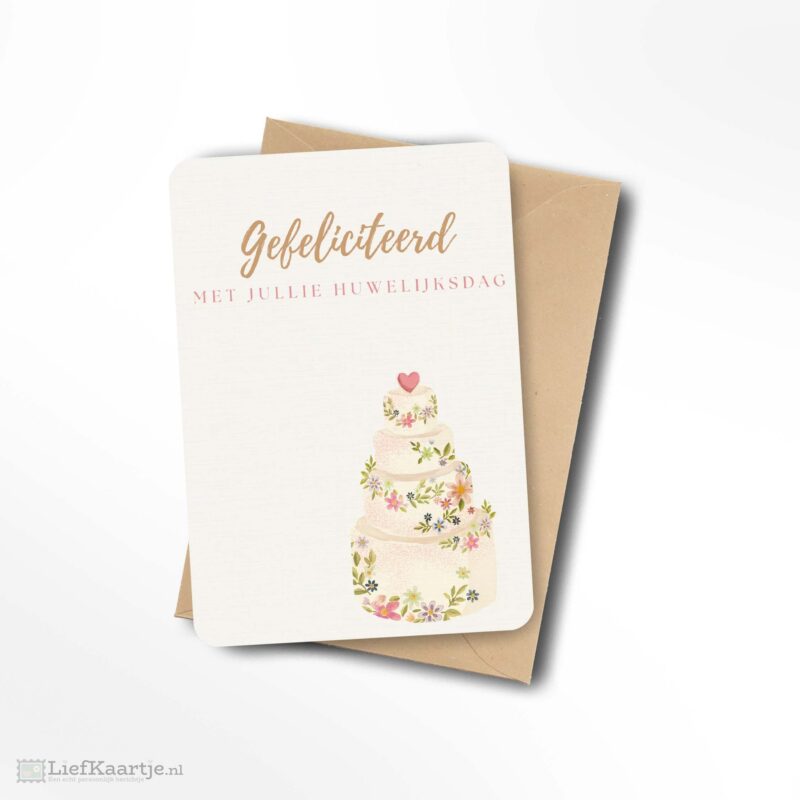 gefeliciteerd met jullie huwelijksdag