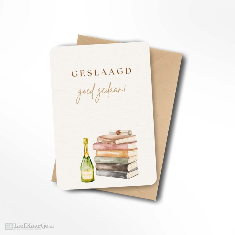 geslaagd goed gedaan