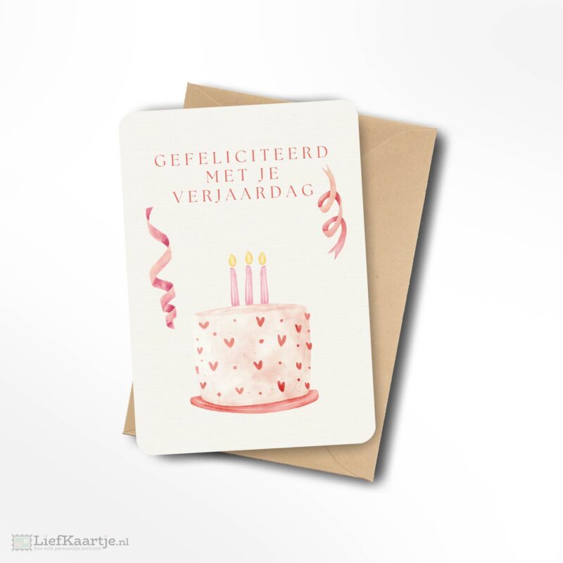 Gefeliciteerd met je verjaardag