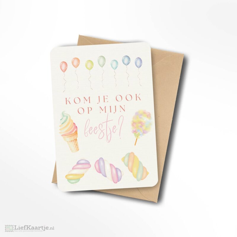 Kom je ook op mijn feestje spekjes