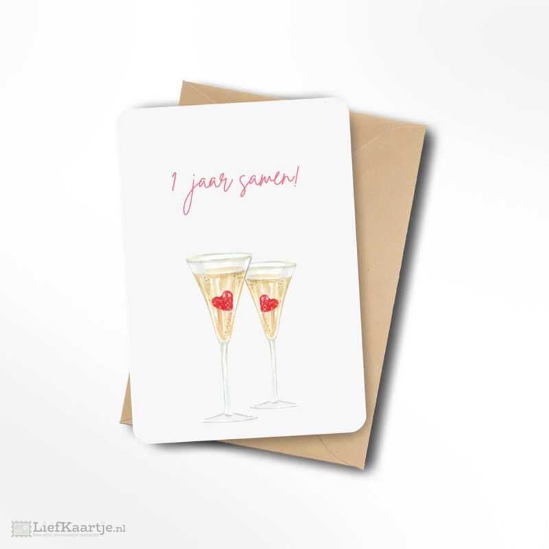 1 jaar samen