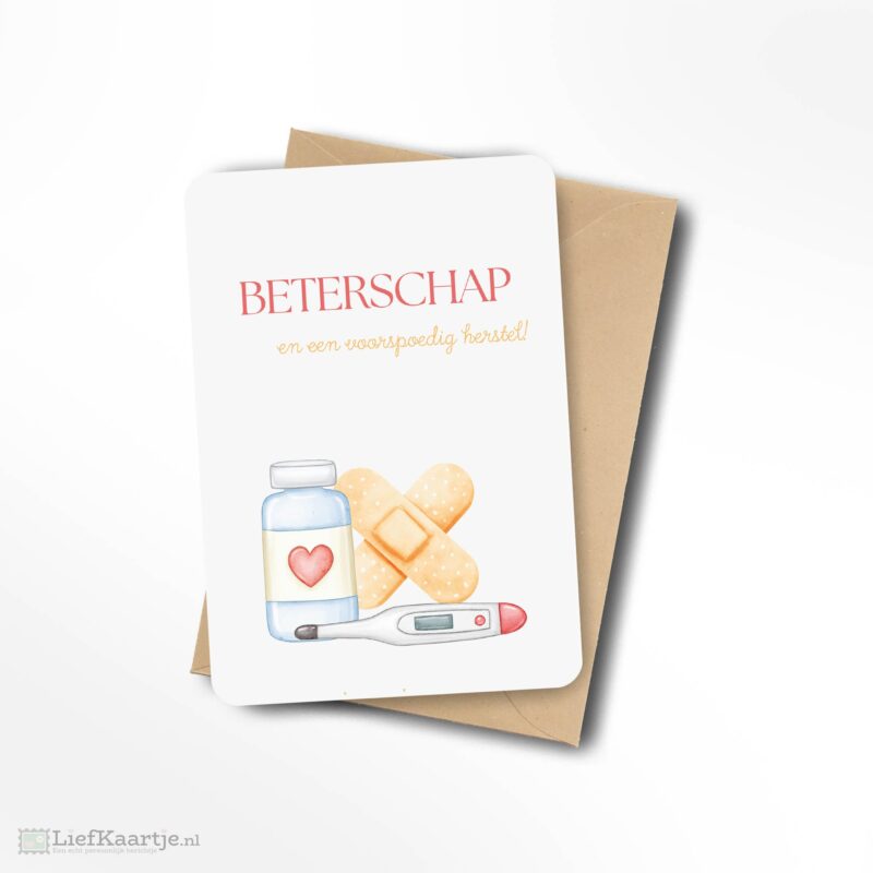 Beterschap en een voorspoedig herstel