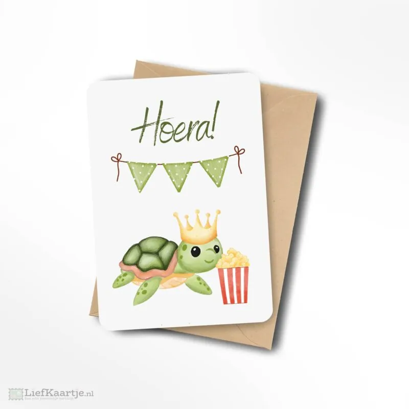 Hoera! Schildpadje
