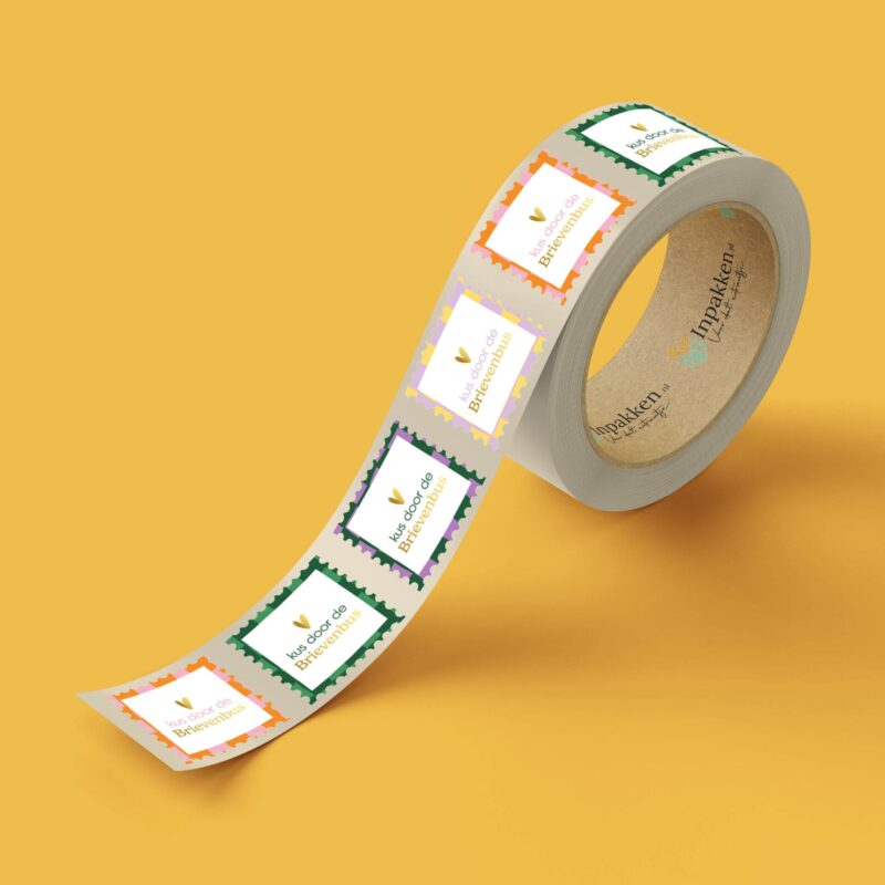 Kus door de brievenbus 4st