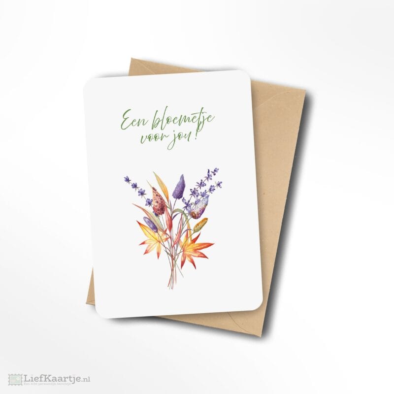 Een bloemetje voor jou